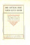 Dois Captulos Sbre Camilo Castelo Branco