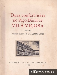 Duas Conferncias no Pao Ducal de Vila Viosa