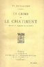 Le crime et le chatiment - Fdor Dostoievski