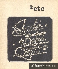 Dissertao do Papa sobre o crime, seguida de orgia